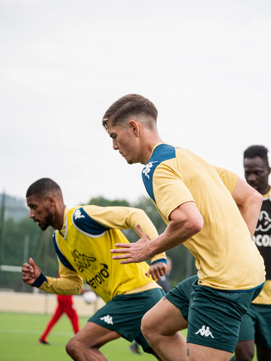 shooting photo sportif football fréjus entrainement à monaco